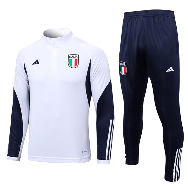 Sudadera De Training Italia 2023-2024 Blanco